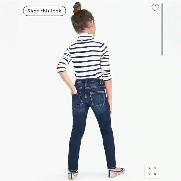 J. Crew Crewcuts Girls Anywhere Jeans size 8 - Picture 2 of 6